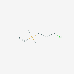 molecular formula C7H15ClSi B3068847 3-Chloropropydimethylvinylsilane CAS No. 88820-71-7