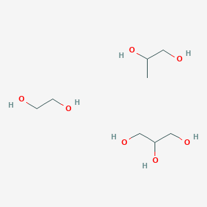 molecular formula C8H22O7 B3068904 Glycerol propoxylate-B-ethoxylate CAS No. 9082-00-2