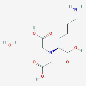 (5S)-N-(5-Amino-1-carboxypentyl)iminodiacetic acid hydrate