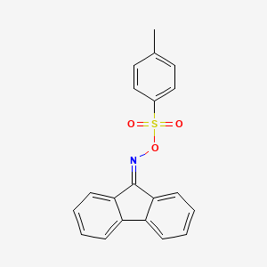 molecular formula C20H15NO3S B3069021 9H-Fluoren-9-one,O-[(4-methylphenyl)sulfonyl]oxime CAS No. 98503-52-7
