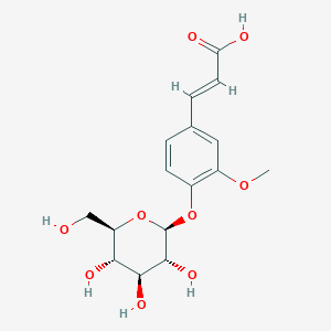 molecular formula C16H20O9 B3069078 Lavandoside CAS No. 117405-51-3