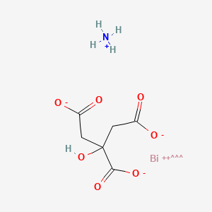 molecular formula C6H8BiNO7 B3069274 Ammonium bismuth citrate CAS No. 25530-63-6
