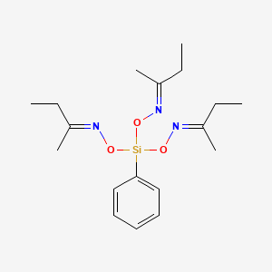 molecular formula C18H29N3O3Si B3069280 Phenyltris(butanoxime)silane CAS No. 34036-80-1