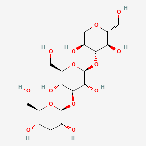 molecular formula C18H32O14 B3069497 D-Glucan CAS No. 9012-72-0