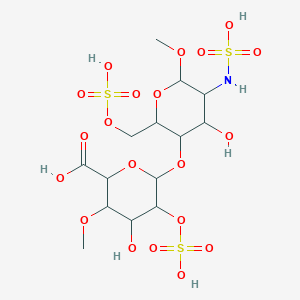 molecular formula C14H25NO20S3 B3069500 Heparin Lithium salt CAS No. 9045-22-1