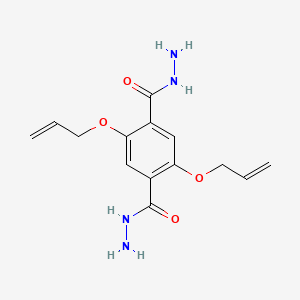 B3069550 2,5-Bis(allyloxy)terephthalohydrazide CAS No. 2227151-69-9