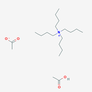 molecular formula C20H43NO4 B3069657 Tetrabutylammonium diacetate CAS No. 51012-12-5