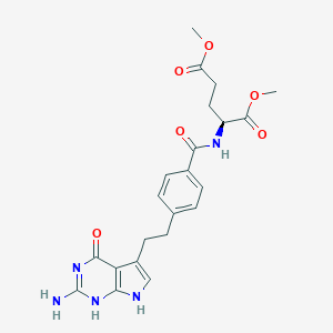 molecular formula C22H25N5O6 B030705 Pemetrexed Methyl Ester CAS No. 155405-81-5