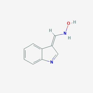 molecular formula C9H8N2O B030707 1H-indole-3-carbaldehyde oxime CAS No. 2592-05-4