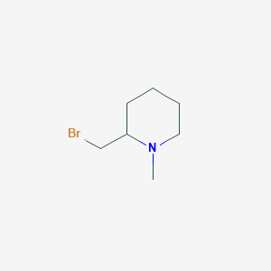 molecular formula C7H14BrN B3071641 2-(Bromomethyl)-1-methylpiperidine CAS No. 1011407-28-5