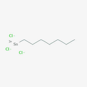 molecular formula C7H15Cl3Sn B030723 Trichloro(heptyl)stannane CAS No. 59344-47-7