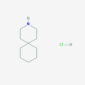 molecular formula C10H20ClN B030734 3-Azaspiro[5.5]undecane hydrochloride CAS No. 1125-01-5