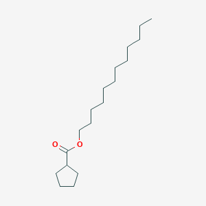 molecular formula C18H34O2 B3074081 Dodecyl cyclopentanecarboxylate CAS No. 101885-15-8