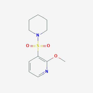 2-Methoxy-3-(piperidin-1-ylsulfonyl)pyridine