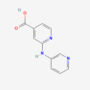 2-(Pyridin-3-ylamino)isonicotinic acid