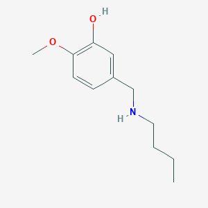 5-[(Butylamino)methyl]-2-methoxyphenol