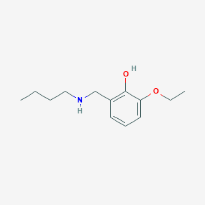 B3074208 2-[(Butylamino)methyl]-6-ethoxyphenol CAS No. 1019490-15-3