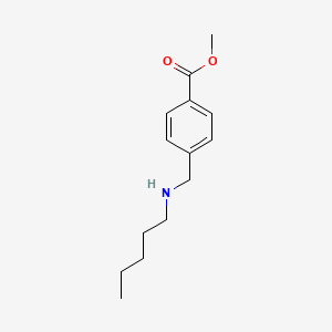 Methyl 4-[(pentylamino)methyl]benzoate