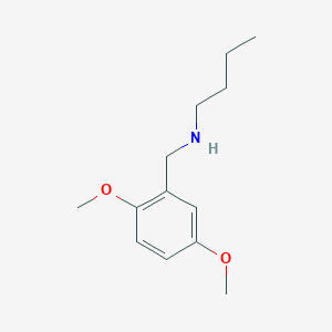 B3074297 Butyl[(2,5-dimethoxyphenyl)methyl]amine CAS No. 1019544-47-8