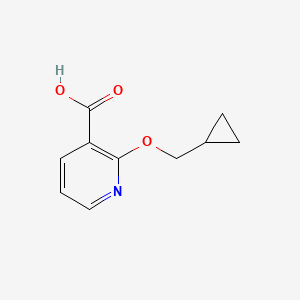 2-(Cyclopropylmethoxy)pyridine-3-carboxylic acid