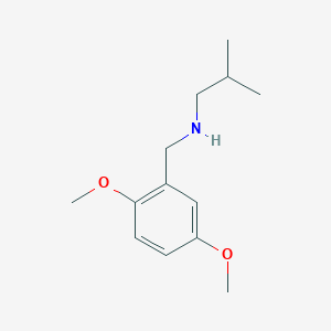 [(2,5-Dimethoxyphenyl)methyl](2-methylpropyl)amine