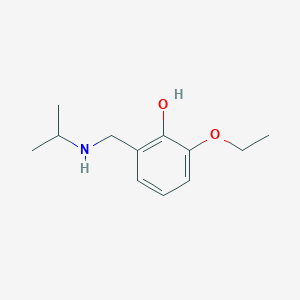 2-Ethoxy-6-{[(propan-2-yl)amino]methyl}phenol