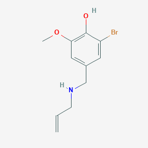 2-Bromo-6-methoxy-4-{[(prop-2-en-1-yl)amino]methyl}phenol