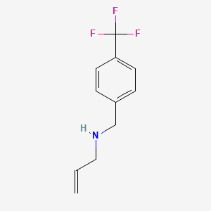 (Prop-2-en-1-yl)({[4-(trifluoromethyl)phenyl]methyl})amine