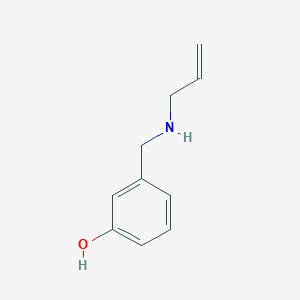 3-{[(Prop-2-en-1-yl)amino]methyl}phenol