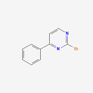 molecular formula C10H7BrN2 B3074418 2-Bromo-4-phenylpyrimidine CAS No. 10198-98-8
