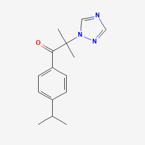 1-(4-isopropylphenyl)-2-methyl-2-(1H-1,2,4-triazol-1-yl)-1-propanone