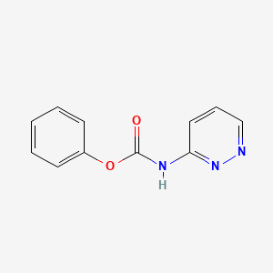 molecular formula C11H9N3O2 B3074514 Phenyl pyridazin-3-ylcarbamate CAS No. 1020327-61-0