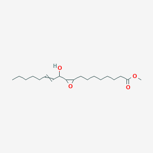 Methyl 8-[3-(1-hydroxyoct-2-EN-1-YL)oxiran-2-YL]octanoate