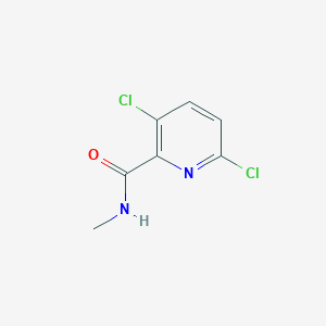 molecular formula C7H6Cl2N2O B3074627 3,6-Dichloro-N-methylpicolinamide CAS No. 1021077-12-2
