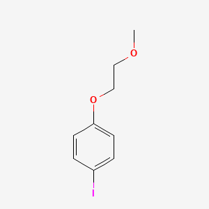 B3074756 1-Iodo-4-(2-methoxyethoxy)benzene CAS No. 102293-99-2