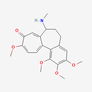 molecular formula C21H25NO5 B3074973 1,2,3,10-tetramethoxy-7-(methylamino)-6,7-dihydro-5H-benzo[a]heptalen-9-one CAS No. 102491-77-0