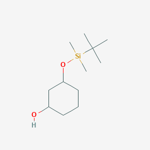 3-(Tert-butyldimethylsilyl)oxy-1-cyclohexanol