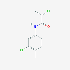 2-chloro-N-(3-chloro-4-methylphenyl)propanamide