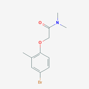 2-(4-bromo-2-methylphenoxy)-N,N-dimethylacetamide