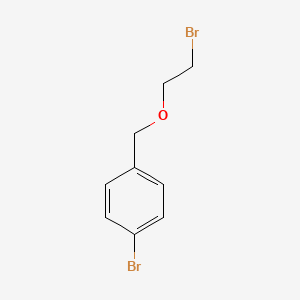 1-Bromo-4-((2-bromoethoxy)methyl)benzene