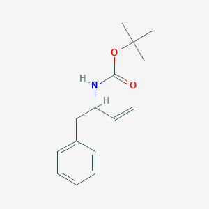 Tert-butyl N-(1-phenylbut-3-EN-2-YL)carbamate