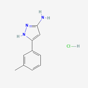 5-m-Tolyl-2H-pyrazol-3-ylamine hydrochloride