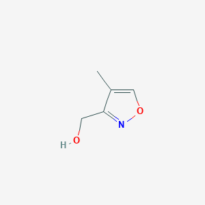 molecular formula C5H7NO2 B3075555 (4-Methylisoxazol-3-yl)methanol CAS No. 103245-31-4