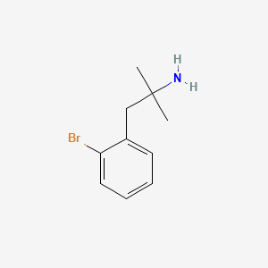 1-(2-Bromophenyl)-2-methylpropan-2-amine