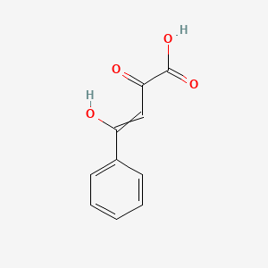 molecular formula C10H8O4 B3075641 4-Hydroxy-2-oxo-4-phenylbut-3-enoic acid CAS No. 103344-70-3