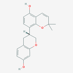 molecular formula C20H20O4 B030758 Erythbidin A CAS No. 210050-83-2