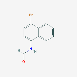 molecular formula C11H8BrNO B3076043 N-(4-bromonaphthalen-1-yl)formamide CAS No. 103859-95-6