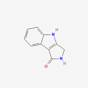molecular formula C10H8N2O B3076232 3,4-dihydro-Pyrrolo[3,4-b]indol-1(2H)-one CAS No. 1040375-79-8