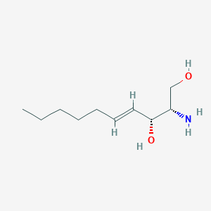 molecular formula C10H21NO2 B030767 (2S,3R,4E)-2-Amino-4-decene-1,3-diol CAS No. 235431-59-1