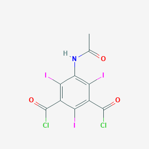molecular formula C10H4Cl2I3NO3 B030768 5-Acetamido-2,4,6-triiodoisophthaloyl dichloride CAS No. 31122-75-5